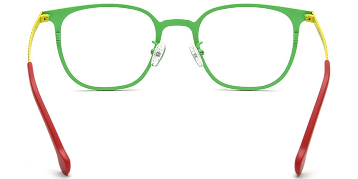 Titanium Square Frame green