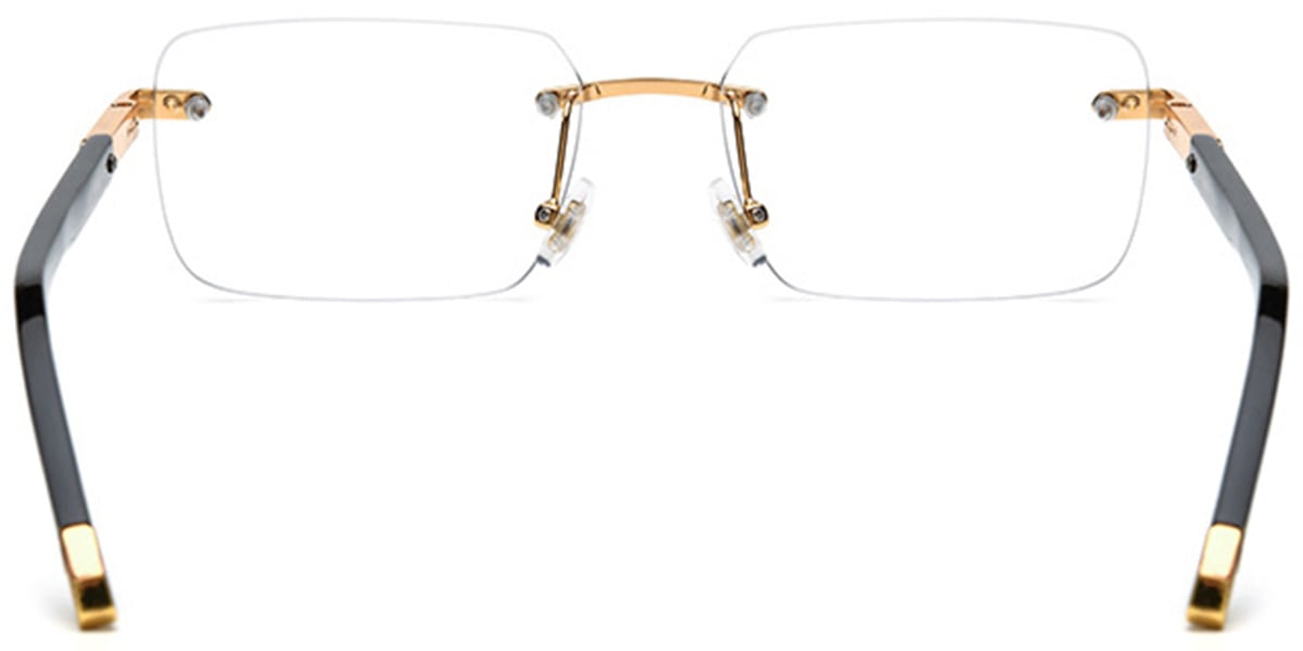 Rectangle Frame rose_gold-black