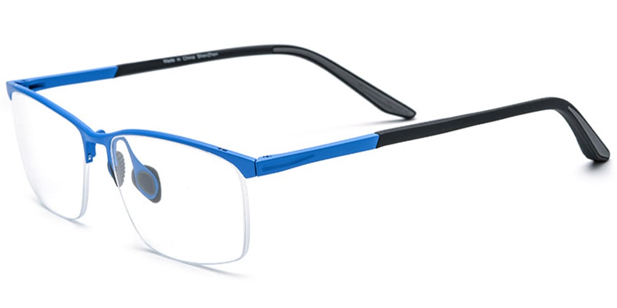 Titanium Rectangle Frame blue