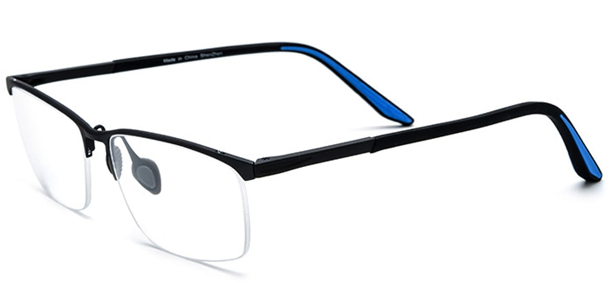 Titanium Rectangle Frame black