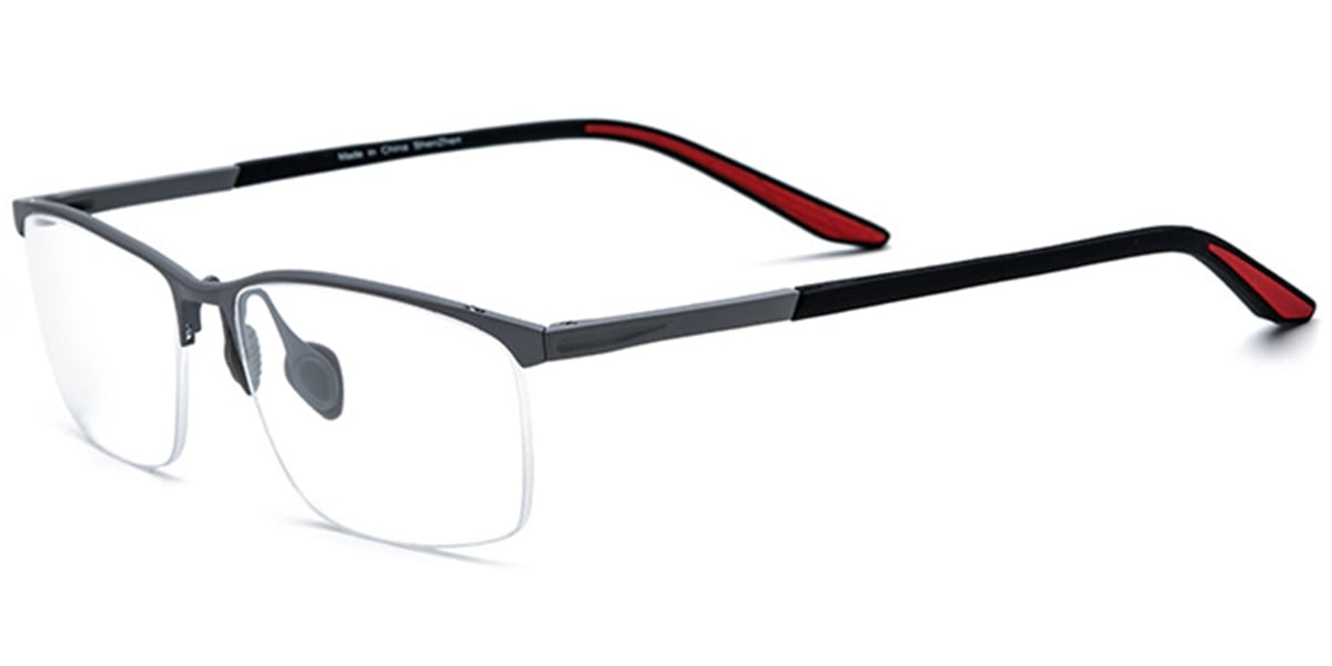 Titanium Rectangle Frame grey