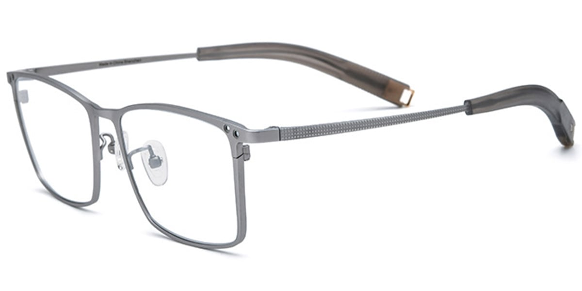 Titanium Rectangle Frame silver