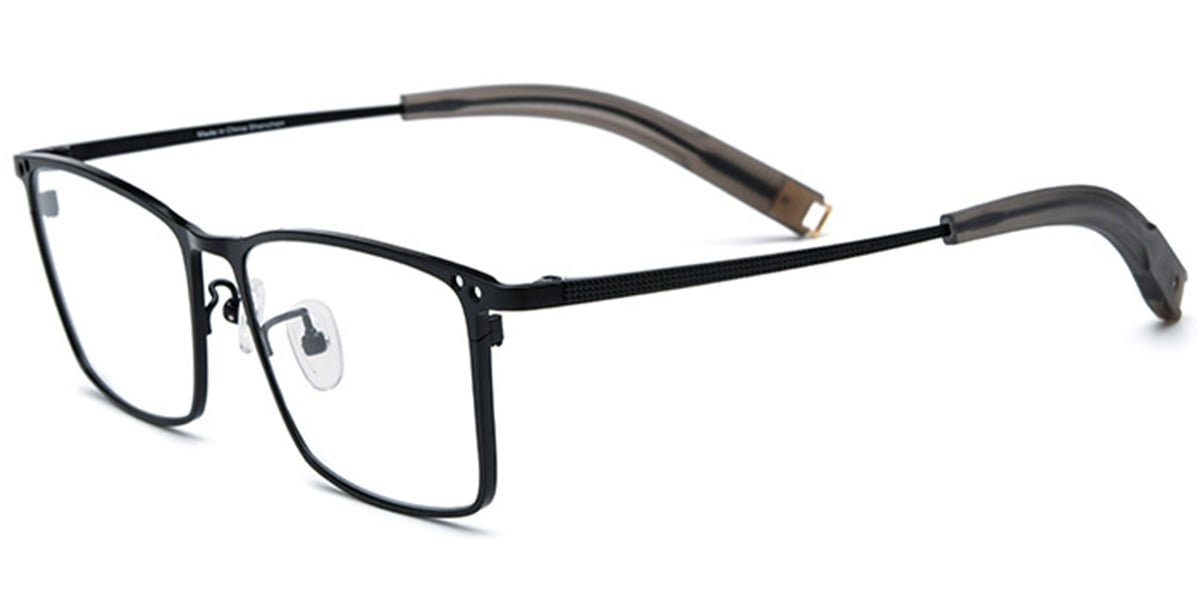 Titanium Rectangle Frame black