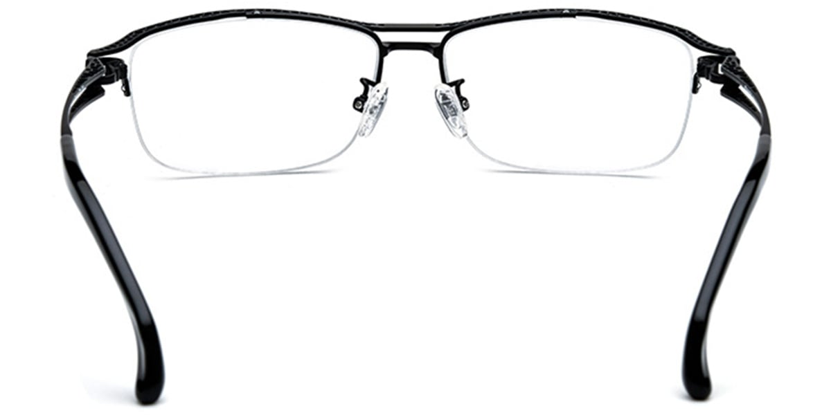 Titanium Rectangle Frame silver-black