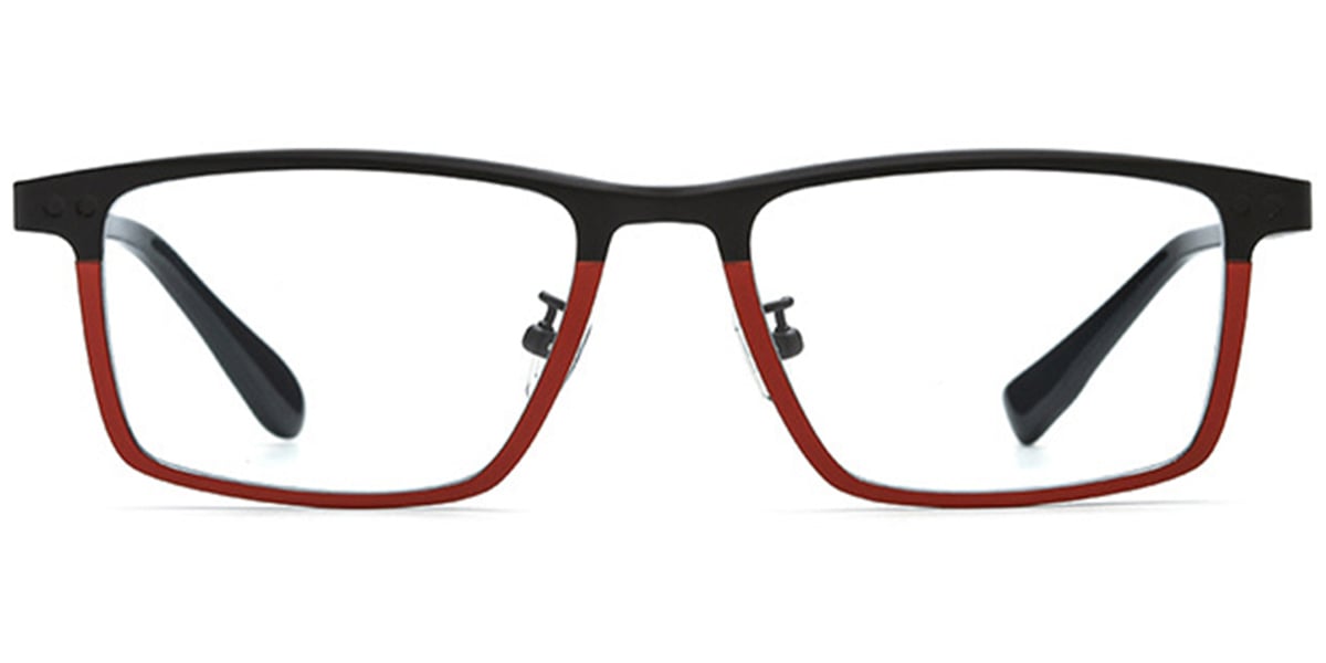 Titanium Rectangle Frame pattern-black