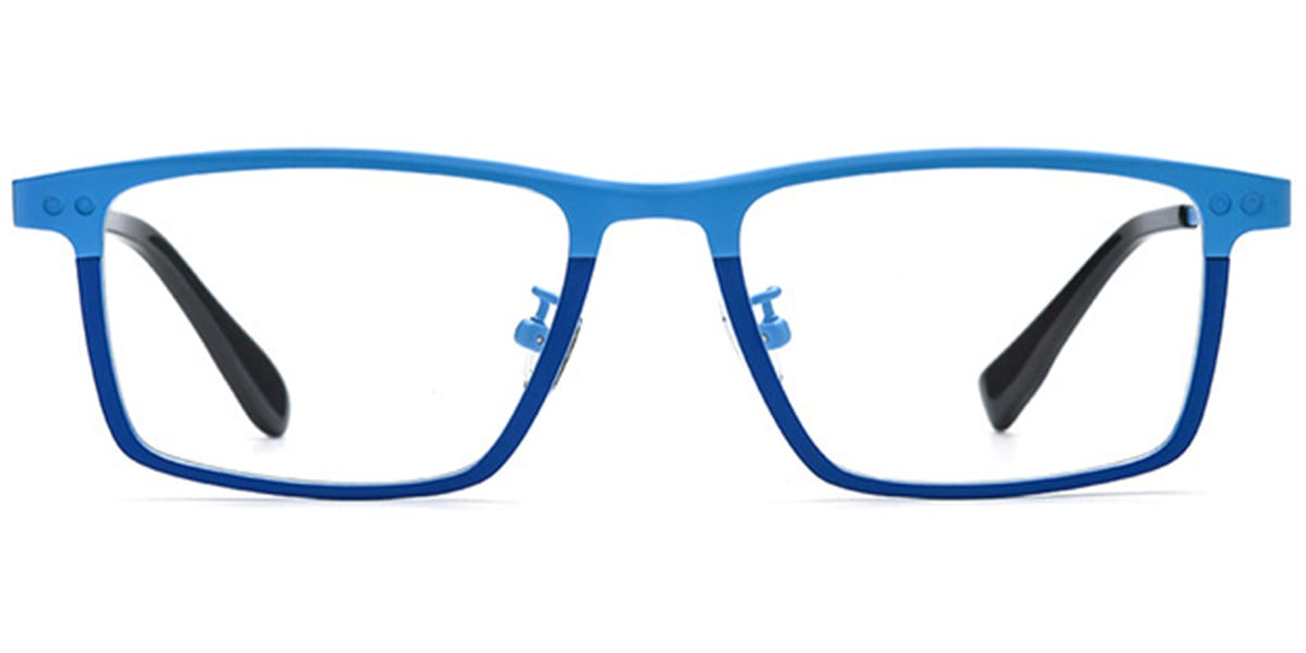 Titanium Rectangle Frame blue