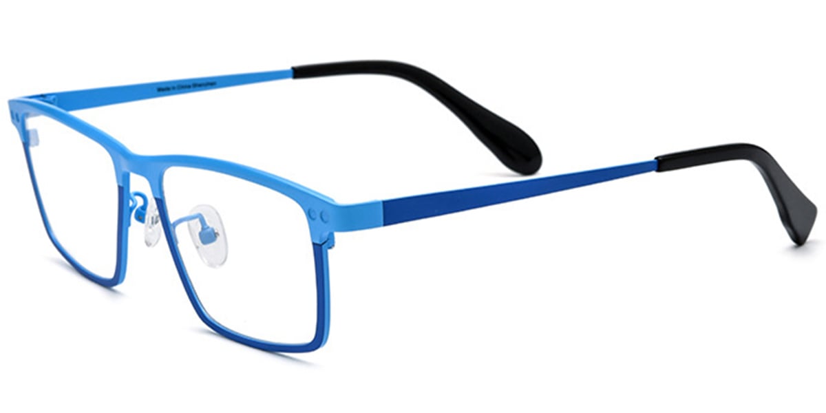 Titanium Rectangle Frame blue