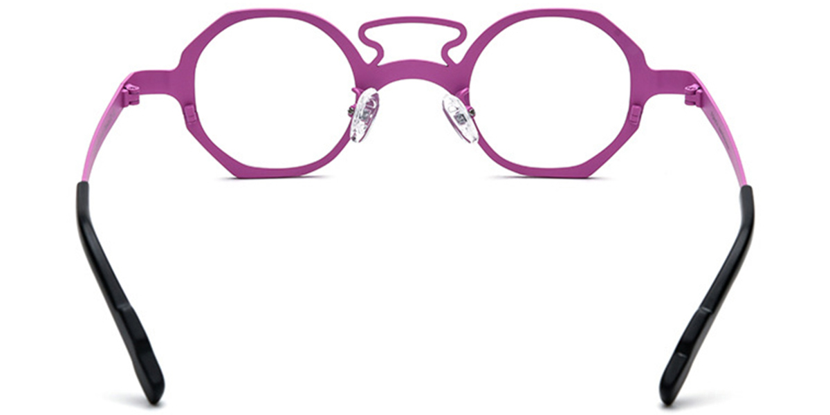 Titanium Geometric Frame gradient_purple