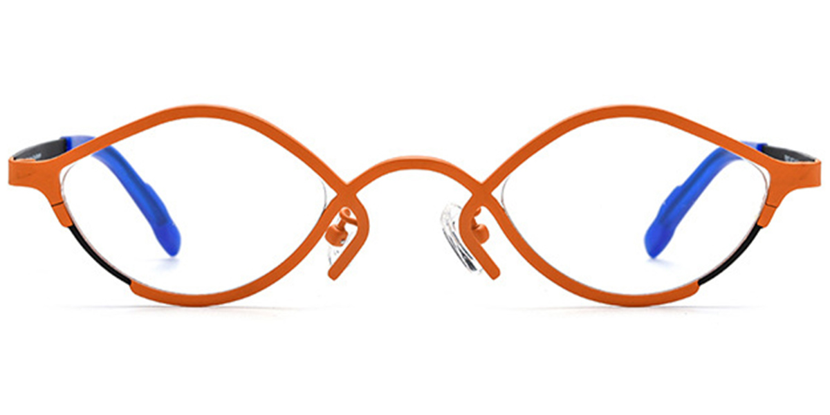 Titanium Geometric Frame orange