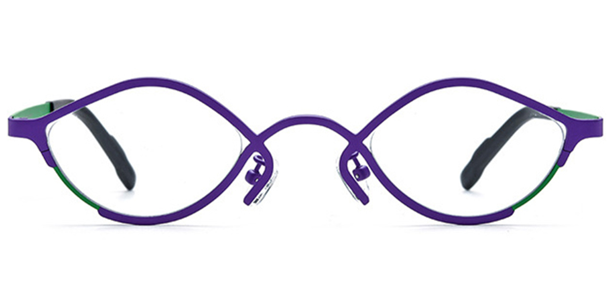 Titanium Geometric Frame purple