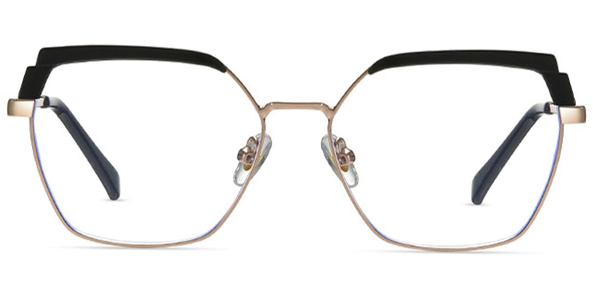 Browline Frame black-gold