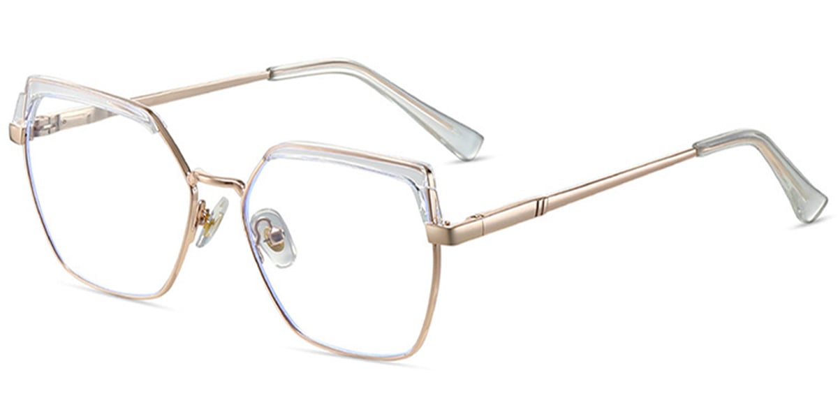 Browline Frame translucent-white