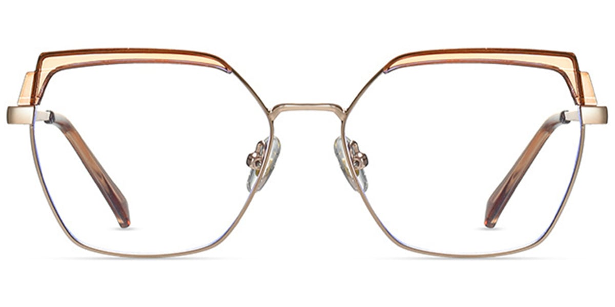 Browline Frame translucent-brown