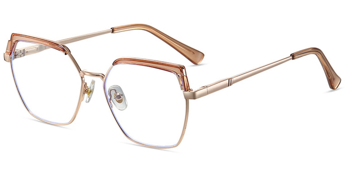 Browline Frame translucent-brown