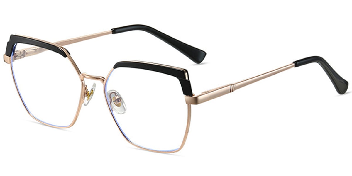 Browline Frame black-gold