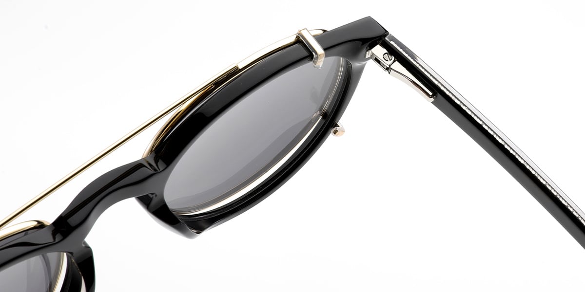 Acetate Oval Frame black