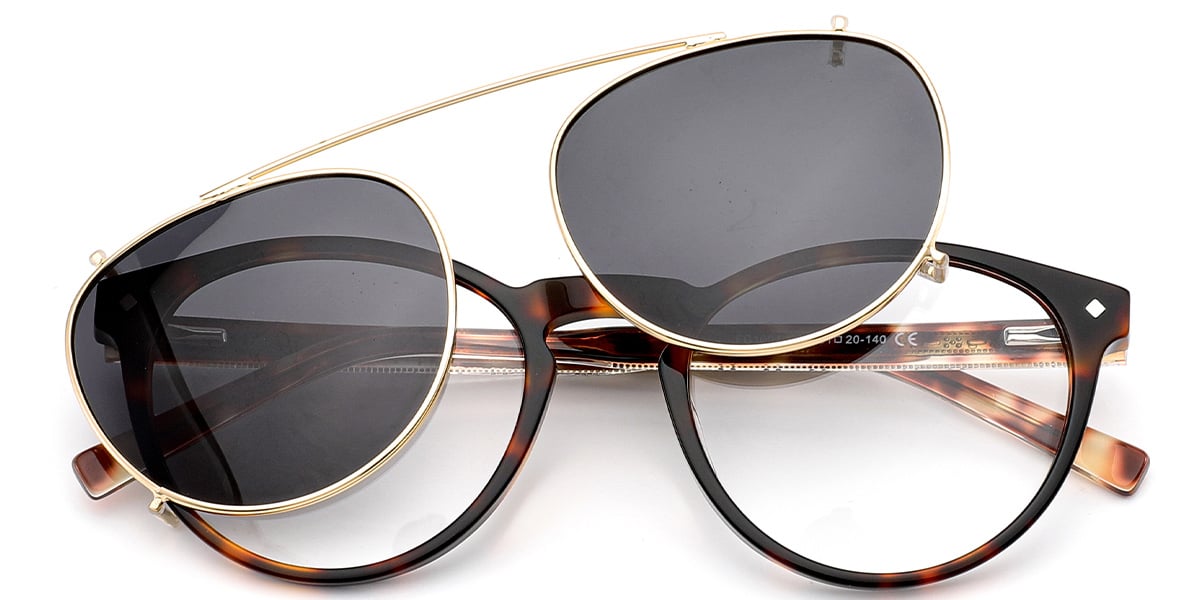 Acetate Oval Frame tortoiseshell