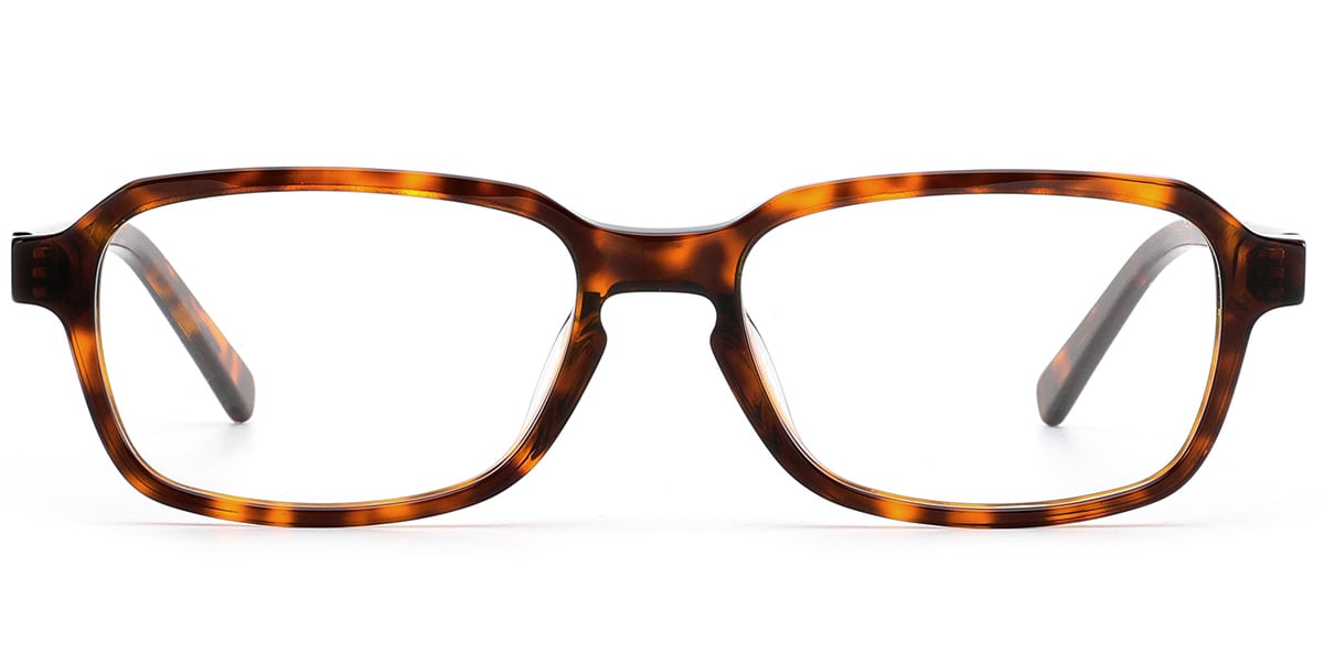 Acetate Rectangle Frame tortoiseshell