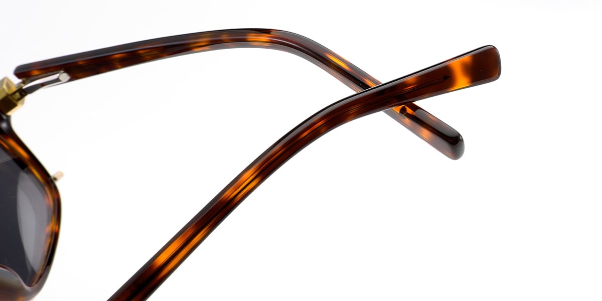 Acetate Rectangle Frame tortoiseshell