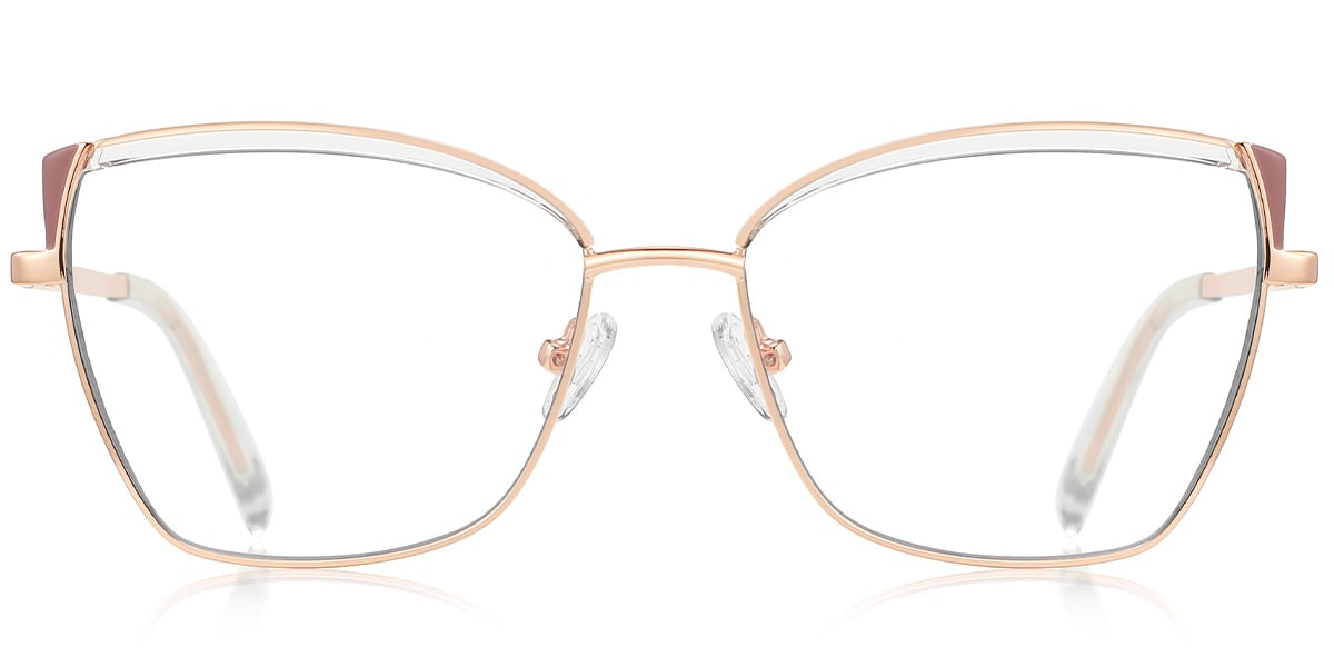 Cat Eye Browline Frame 