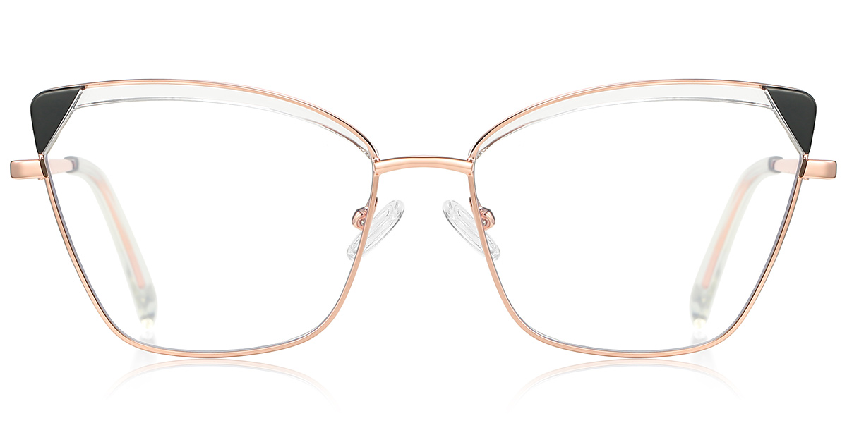 Cat Eye Frame pattern-translucent