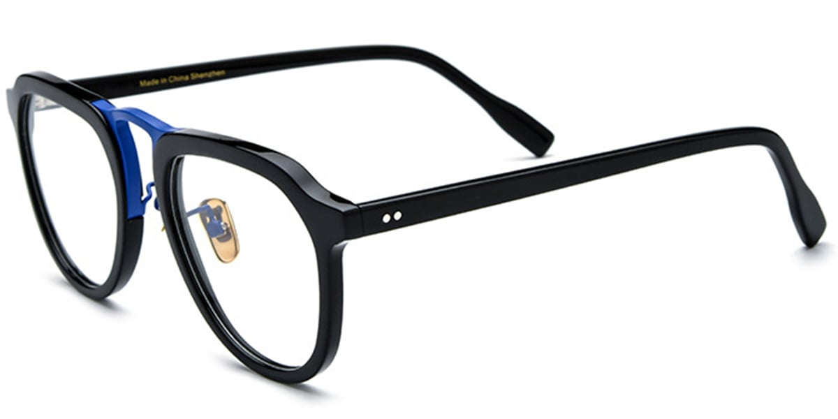 Acetate Aviator Frame black