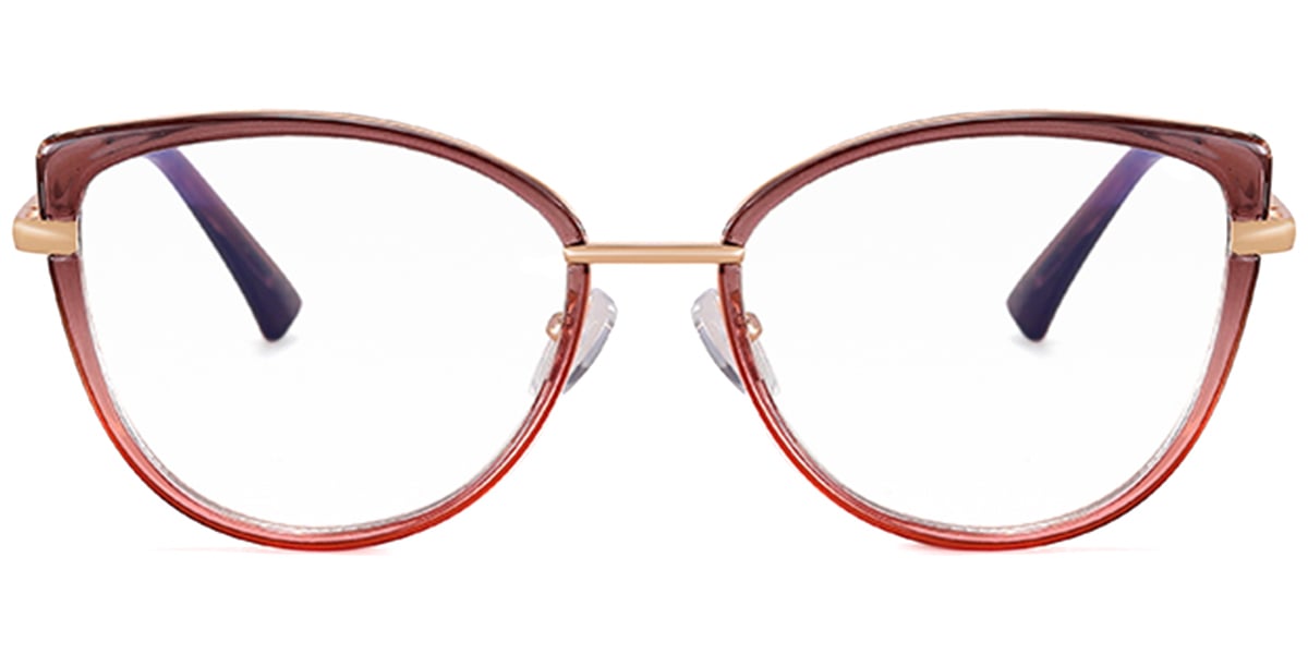 Cat Eye Frame gradient_pink