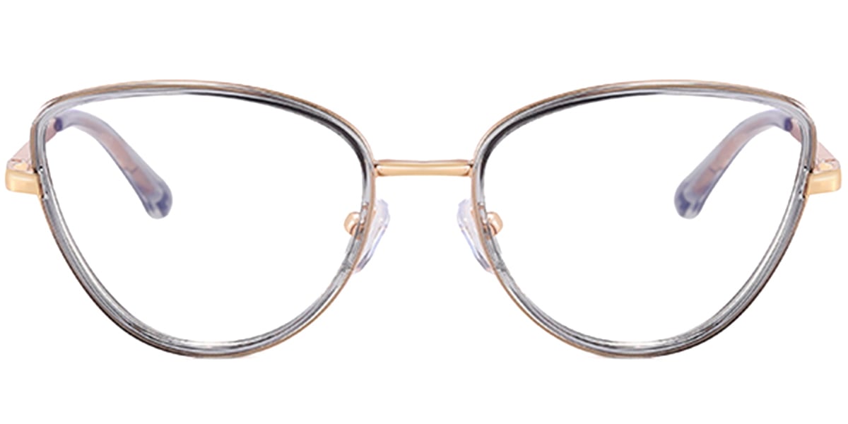 Kid's Cat Eye Frame translucent-grey