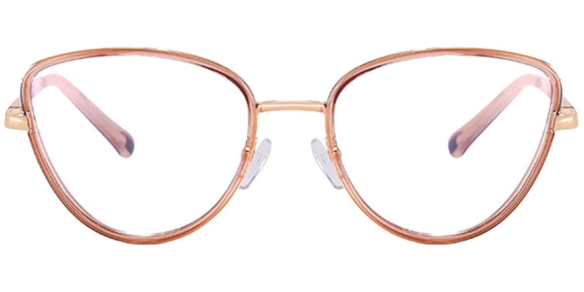 Kid's Cat Eye Frame gradient_brown