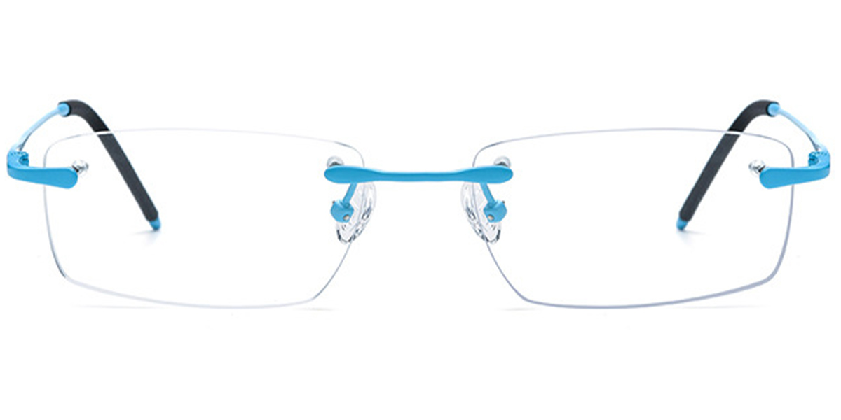 Titanium Rectangle Frame blue