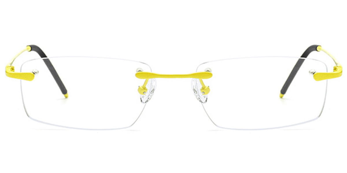 Titanium Rectangle Frame yellow