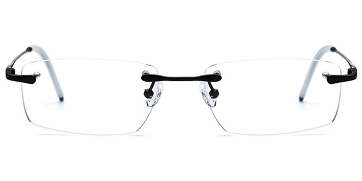 Titanium Rectangle Frame black