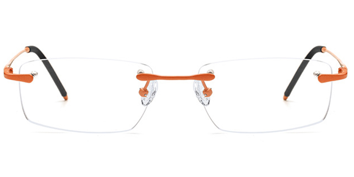 Titanium Rectangle Frame orange