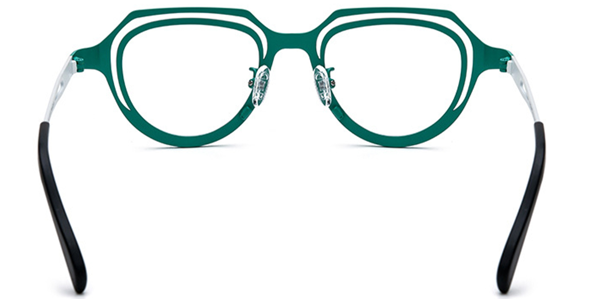 Titanium Geometric Frame green