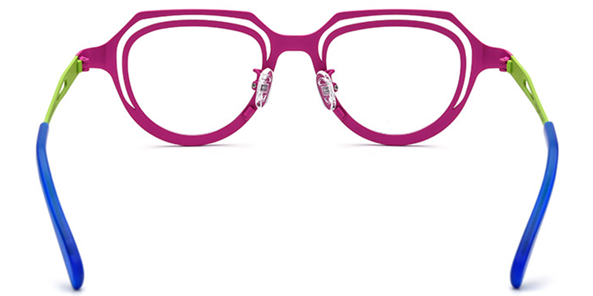 Titanium Geometric Frame pink