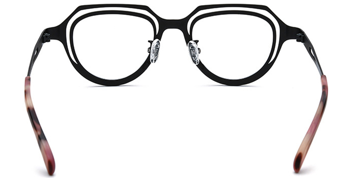 Titanium Geometric Frame black