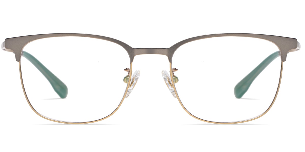 Titanium Square Frame gold