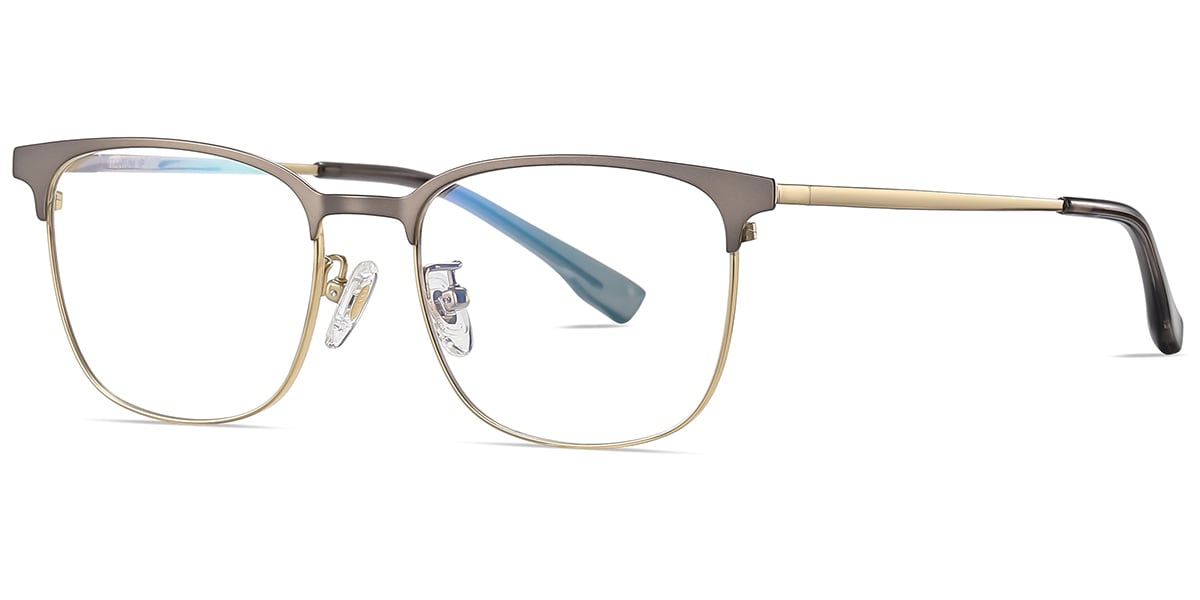 Titanium Square Frame gold