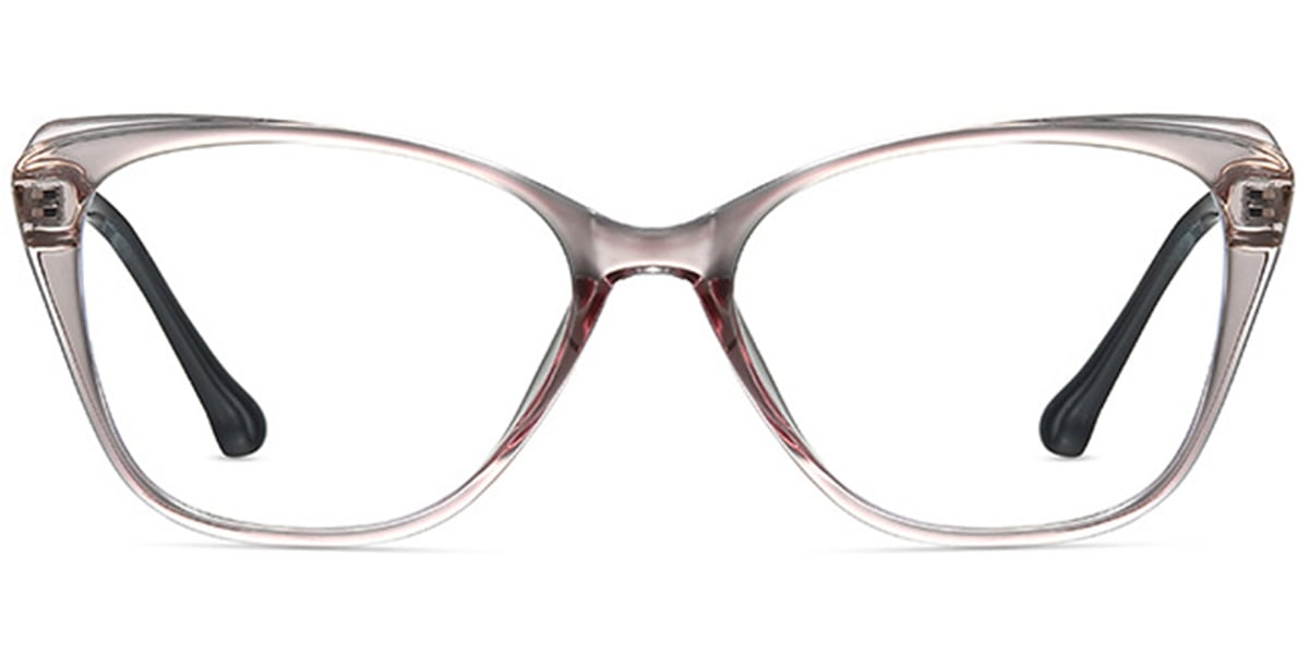 Cat Eye Frame translucent-purple