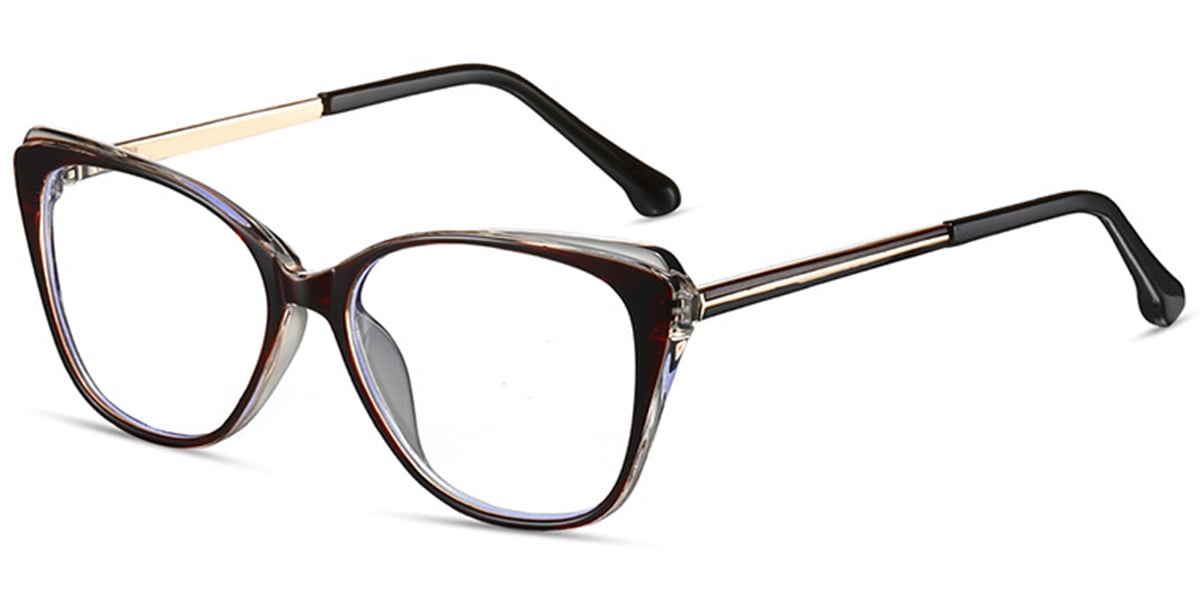 Cat Eye Frame brown