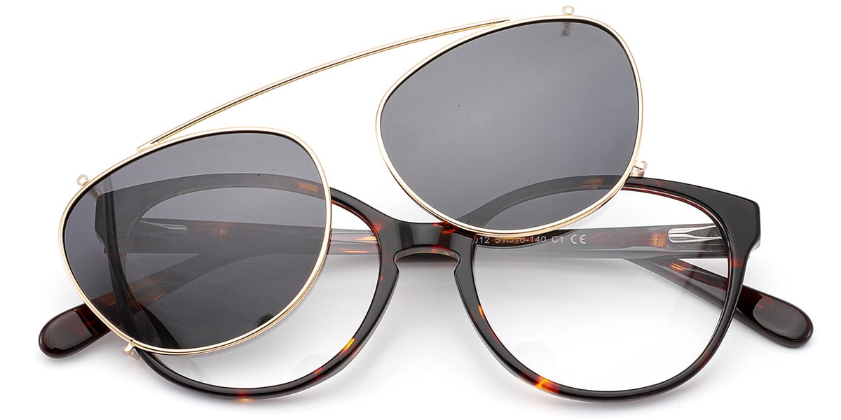 Acetate Cat Eye Frame tortoiseshell