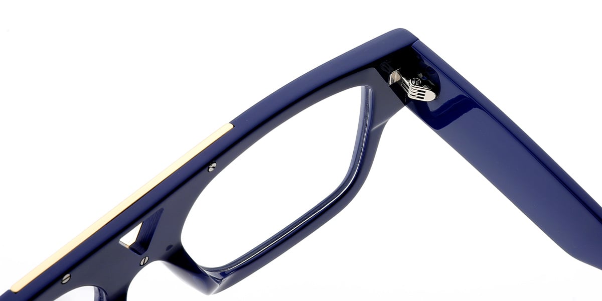 Acetate Aviator Frame blue