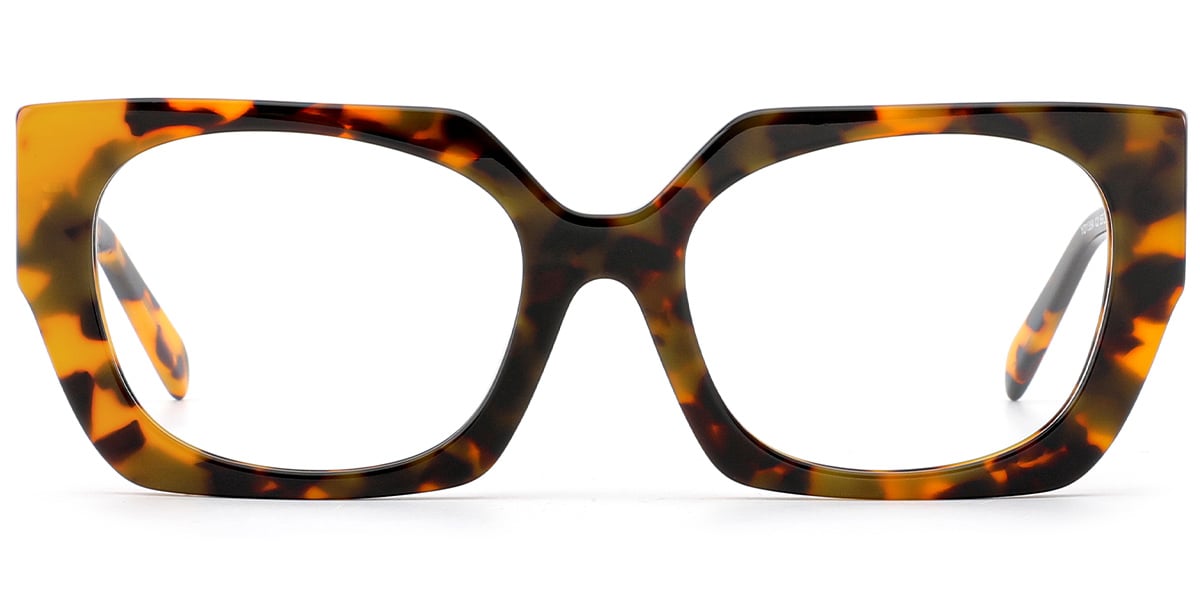 Acetate Square Frame tortoiseshell