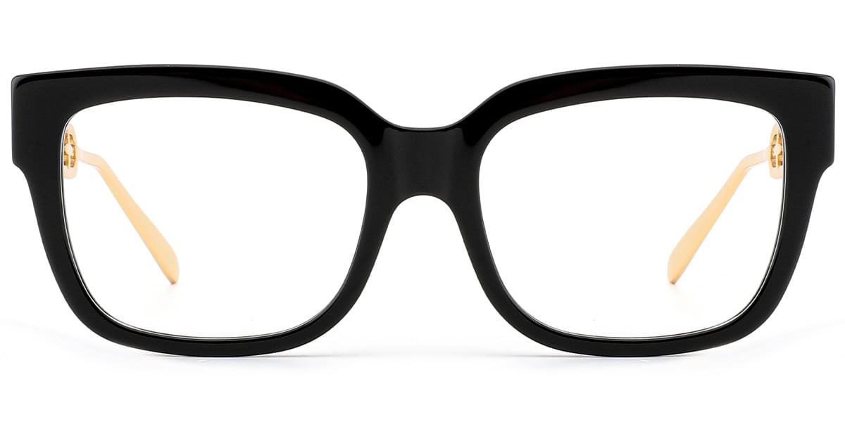 Acetate Square Frame black