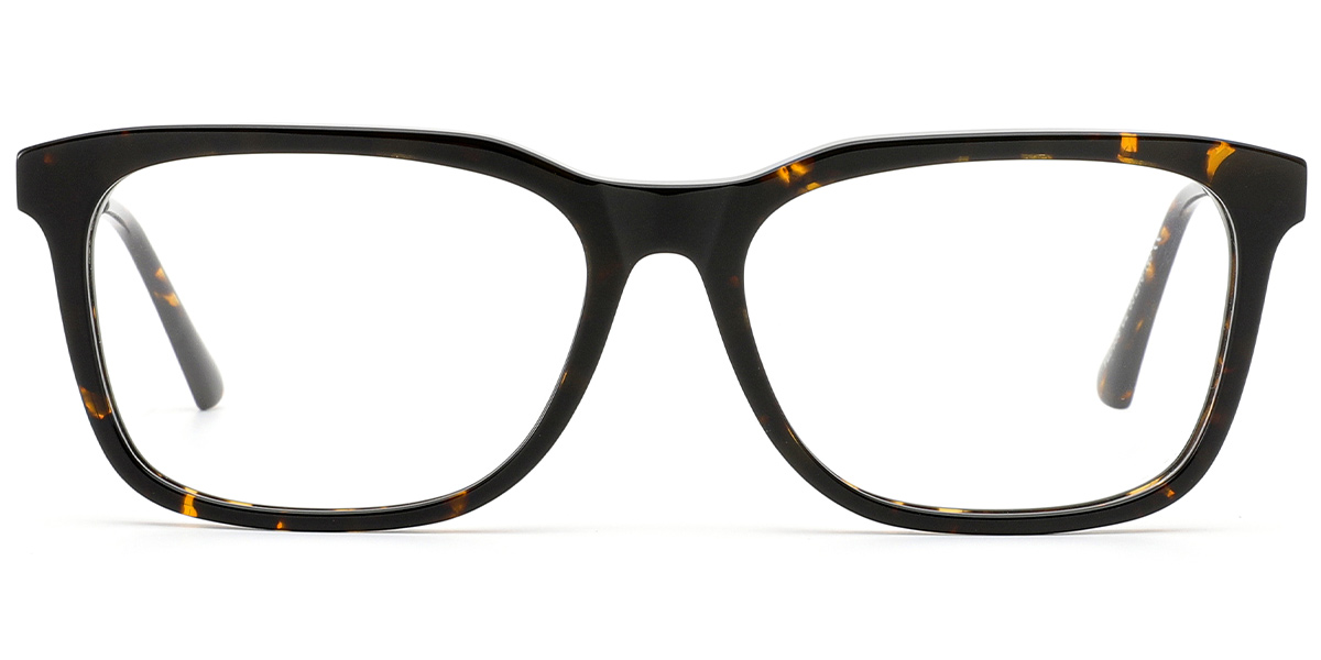 Acetate Rectangle Frame tortoiseshell