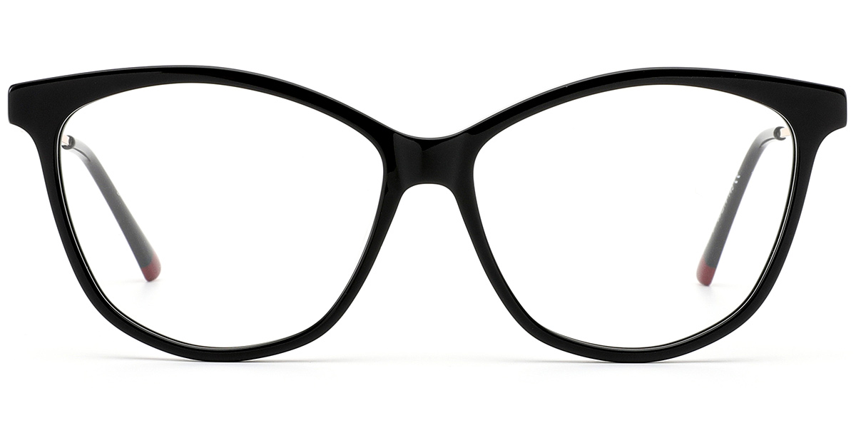 Acetate Cat Eye Frame black