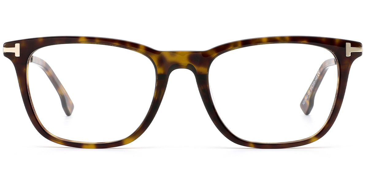 Acetate Rectangle Frame tortoiseshell