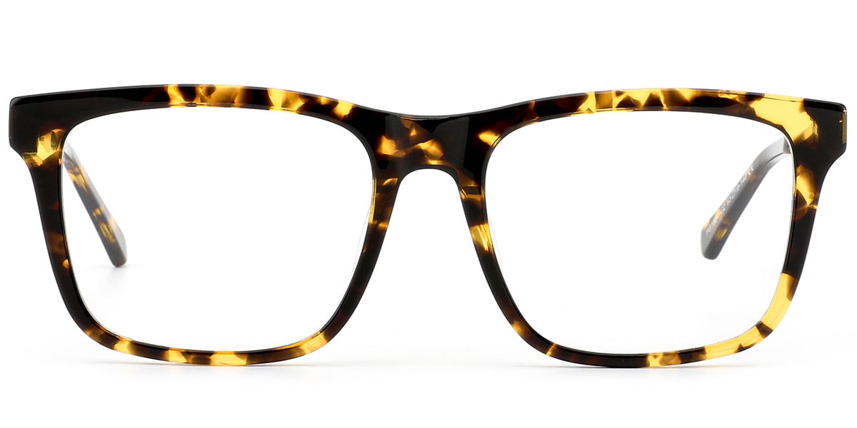 Acetate Square Frame tortoiseshell