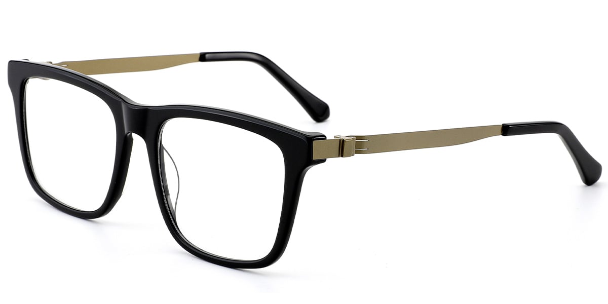 Acetate Square Frame black