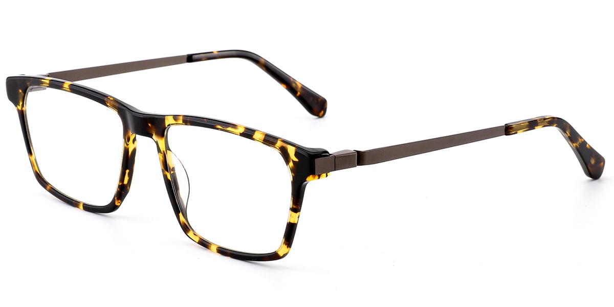 Acetate Rectangle Frame tortoiseshell